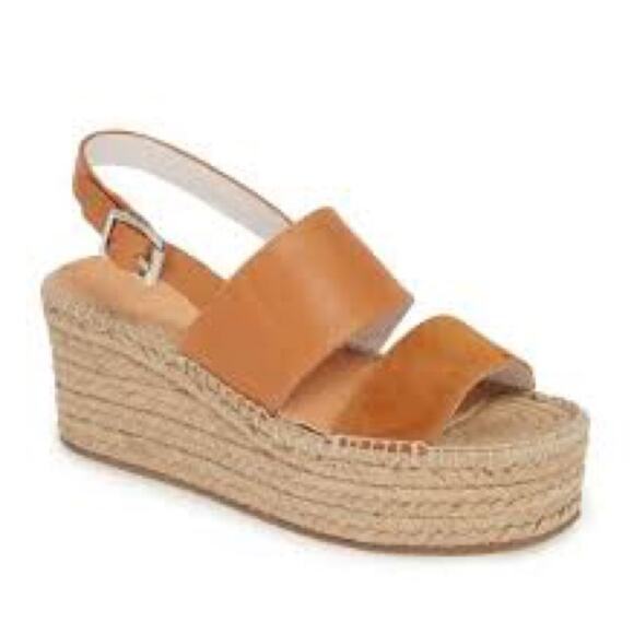 rag & bone Shoes - Rag & Bone Edie Wedge Brown Tobacco Jute Espadrille Size 8 (38)